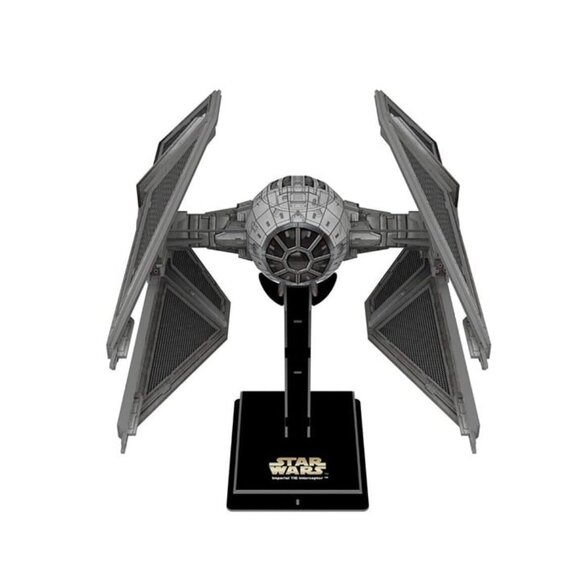 Star Wars Imperial Tie Interceptor Paper Model Kit - Picture 4 of 6